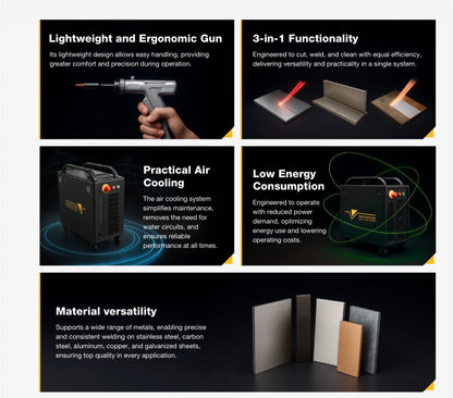 Air Cooled Laser Welding Machines