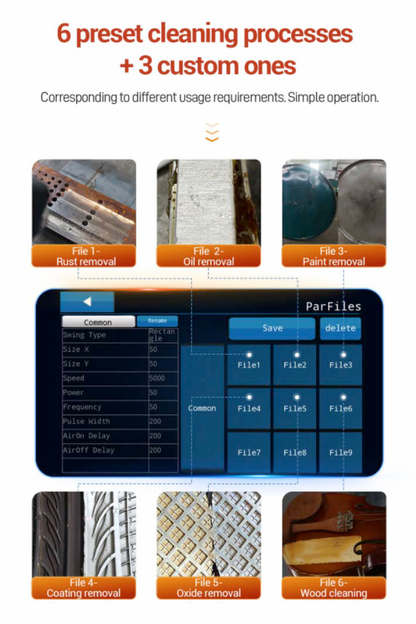 Pulse Laser Cleaning Machines