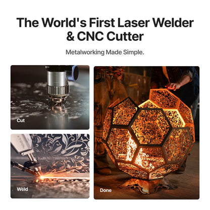xTool MetalFab Laser Welder & CNC Cutter